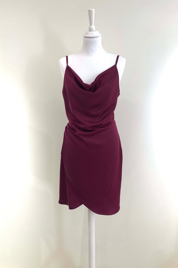 ROBE ATHENA BORDEAUX