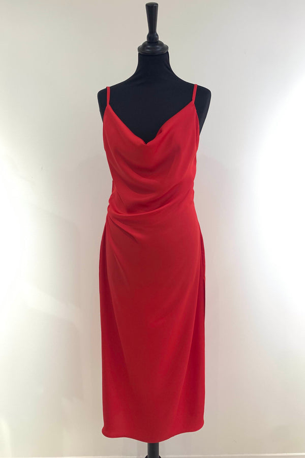 ROBE NEPHTYS DOS NU ROUGE